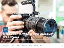 Tablet Screenshot of mediaprojectgroup.pl